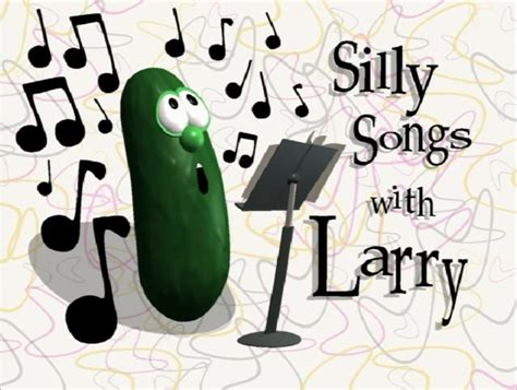 Veggietales silly songs with larry songs - The Announcer is an unseen character from VeggieTales, used for Silly Songs. The Announcer has never had a physical form. While this character is unseen, he shares a similar voice to Archibald and Scallion 1. Larry even mentioned to Archie that he always thought he was the announcer. His voice was distantly different in his first appearance, then a bit higher in his later appearances. As the ...